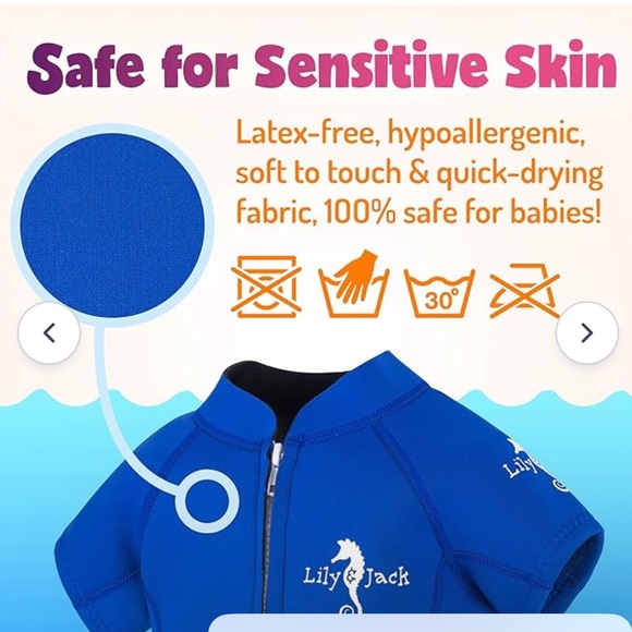 Lily & Jack Neoprene Swimsuit - Picture 8 of 12